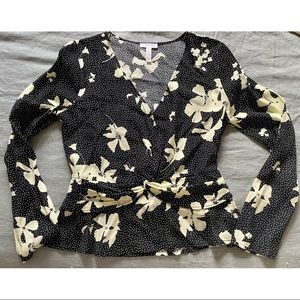 Leith Spotted Flower Top